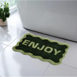 Tapis de bain enjoy vert