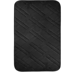 Tapis de bain 50x80 gris geo