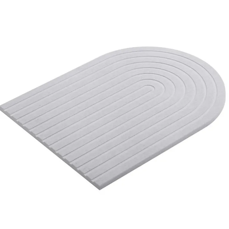 Tapis d'evier arche ranure