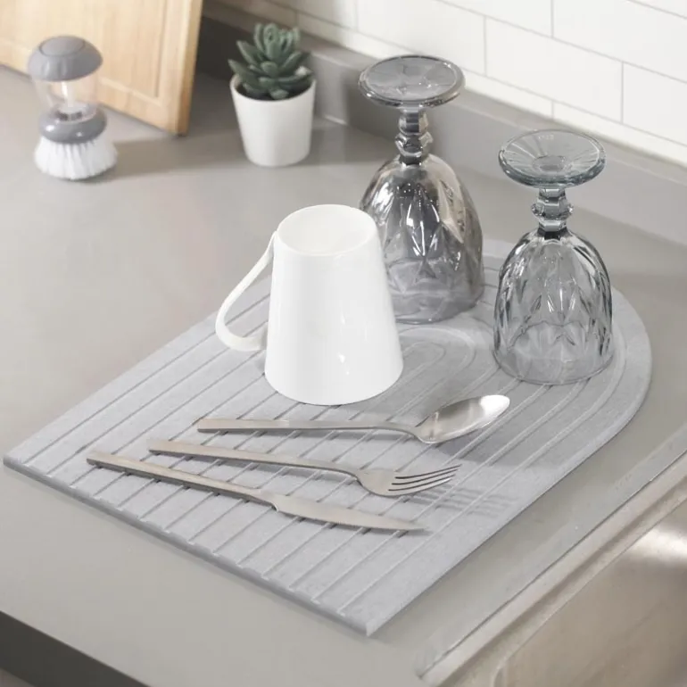 Tapis d'evier arche ranure