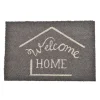 Tapis imprime welcome 40x60cm
