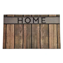 Tapis imprime 45x75cm effet bois