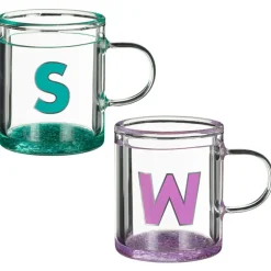 Tasse couleur confetti avec mess