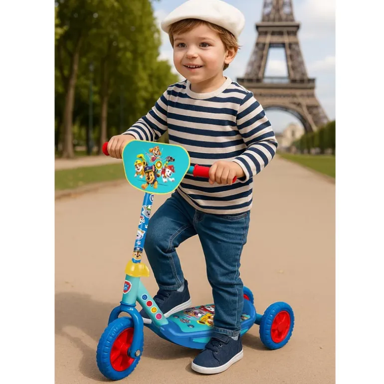 Trottinette 3 roues pat patrouil