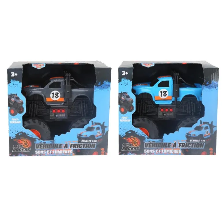 Vehicule friction cross crountry