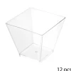 Verrine carree 6cl x12