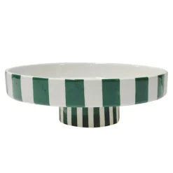 Vide poche ceramique raye