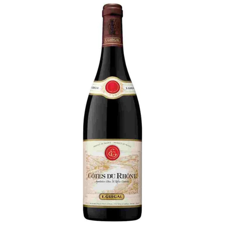 Vin rouge cotes du rhone guigal