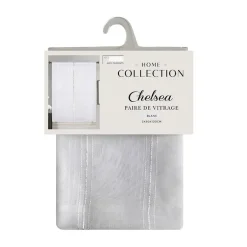 Vitrage x2 chelsea 60x120cm