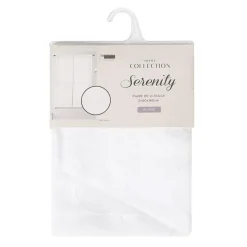 Vitrage x2 serenity 60x160cm