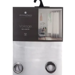 Voilage ana blanc 140x240 cm