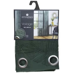 Voilage devo feuil ced 140x240